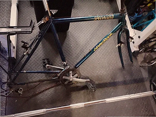 1992 Specialized Hardrock MTB Frame With Forks And Extras 26"