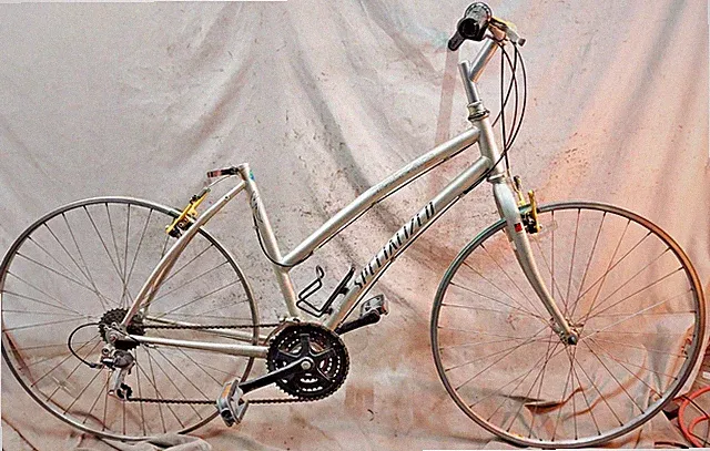 1999 Specialized Crossroads Sport City Hybrid Bike Large 19" Chromoly Steel Cafe