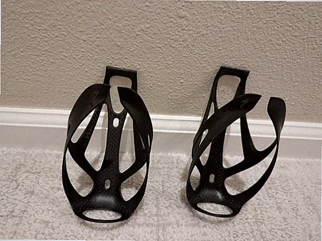 (2) Specialized S-Works Rib Cage 3 Carbon Water bottle Cage Black Road Racing