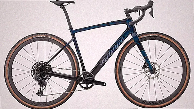 2022 Specialized Diverge Expert Carbon Teal Tint Gravel Bike - 58cm
