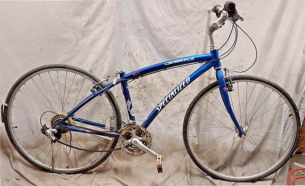 96' Specialized Crossroads Hybrid Bike Small 16" Shimano Chromoly Steel Commuter