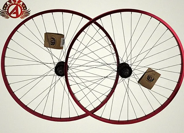 ALTA BMX 29" x 1.75 RED FRONT OR FREEWHEEL FLIP FLOP Hub Sealed Bearing RIMS.