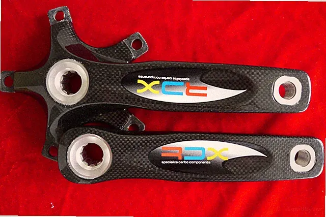BMX Bicycle RDX Full Carbon Fiber Crankset Crank Arms Standard 175mm 10 Spline