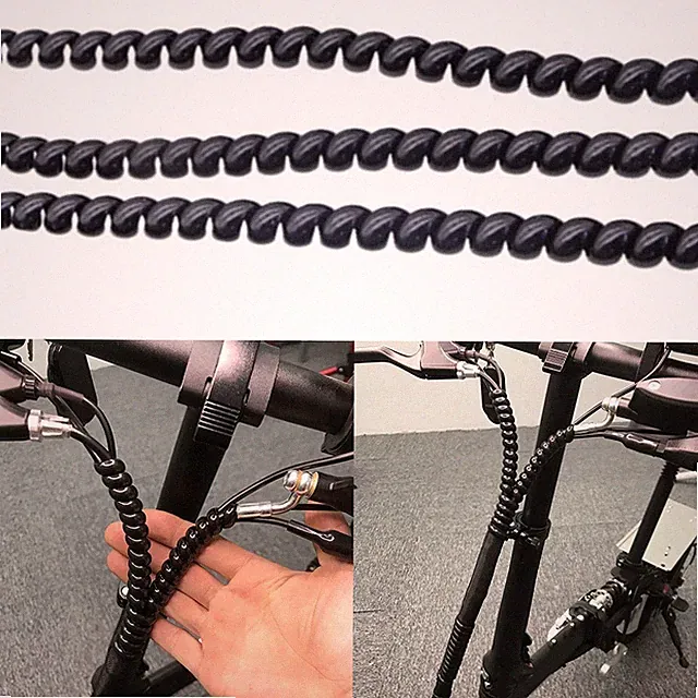 Electric bicycle winding management cable tube ebike special winding tube
