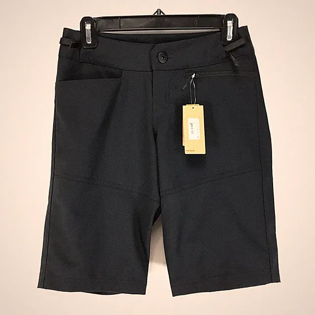 NEW Specialized Trail Short Women's XS Black Relaxed MTB Fit UPF 50 Outdoor Bike
