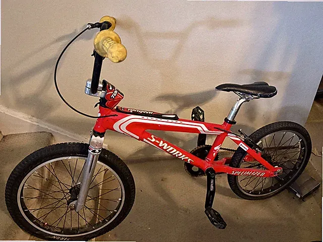 Old School Specialized S Works Bmx Bike 21.25 Top Tube