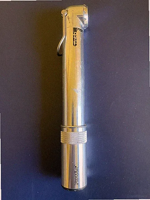 Silver Specialized Double Barrel Air Tool MTB Bicycle Pump for Presta Valve