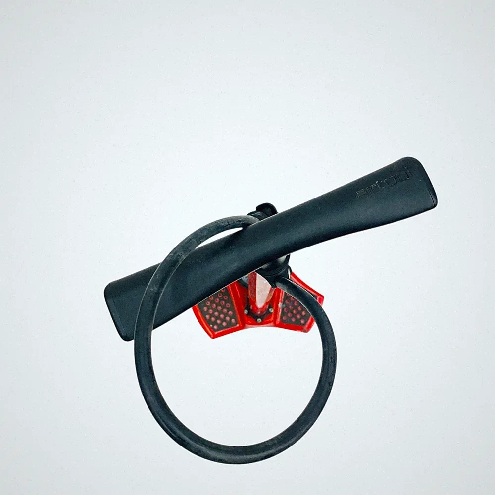 Specialized Air Tool Comp Floor Pump Red 120 PSI Bike Bicycle Pressure Gauge