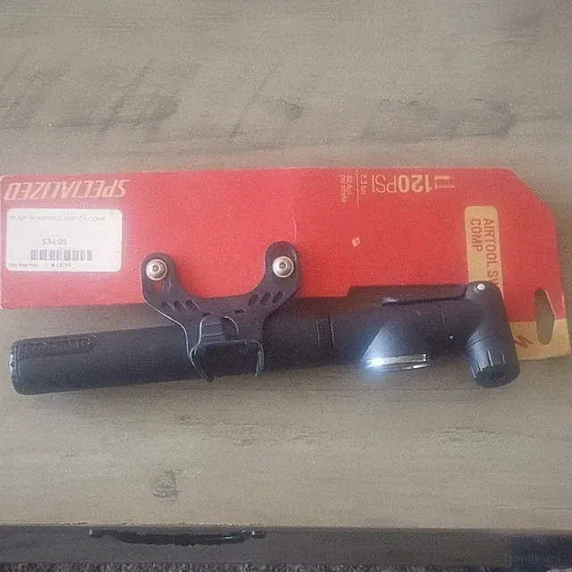 Specialized Air Tool Switch Comp Mini Pump 120 PSI Presta/Schrader Black