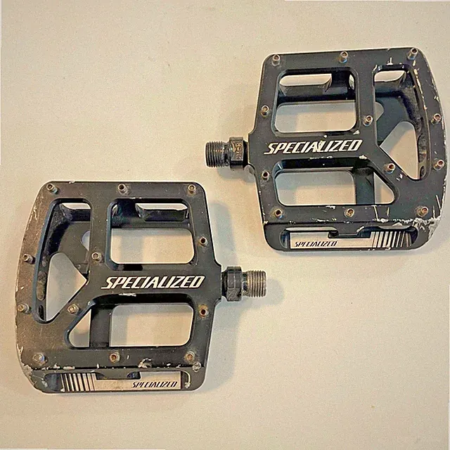 Specialized Bennies Flat Mountain Bike Pedals 9/16 Black Downhill Enduro MTB DH