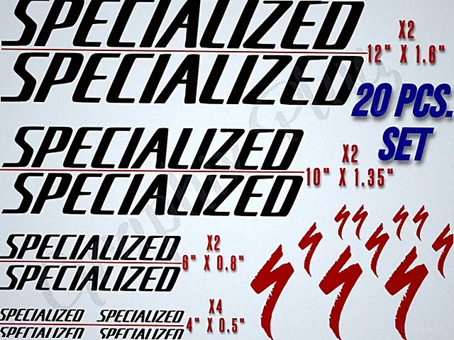 Specialized Bike Frame Decal Set Many Colors! Stumpjumper Demo Epic USA Seller
