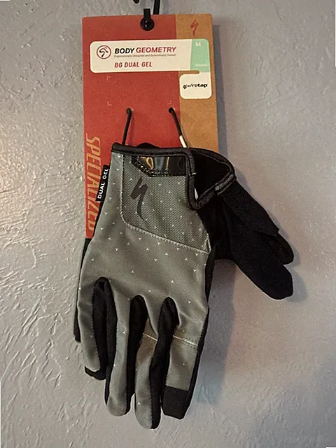 Specialized Body Geometry BG Dual Gel Gray/Black Medium Gloves