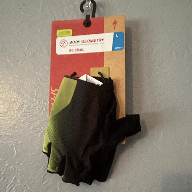 Specialized Body Geometry BG Grail Fingerless Cycling Gloves L Black/Green
