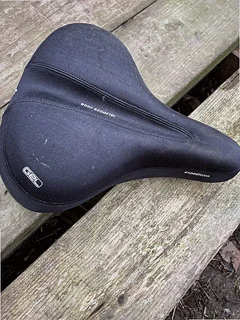 Specialized Body Geometry Expedition Gel Black Bike Seat 215mm