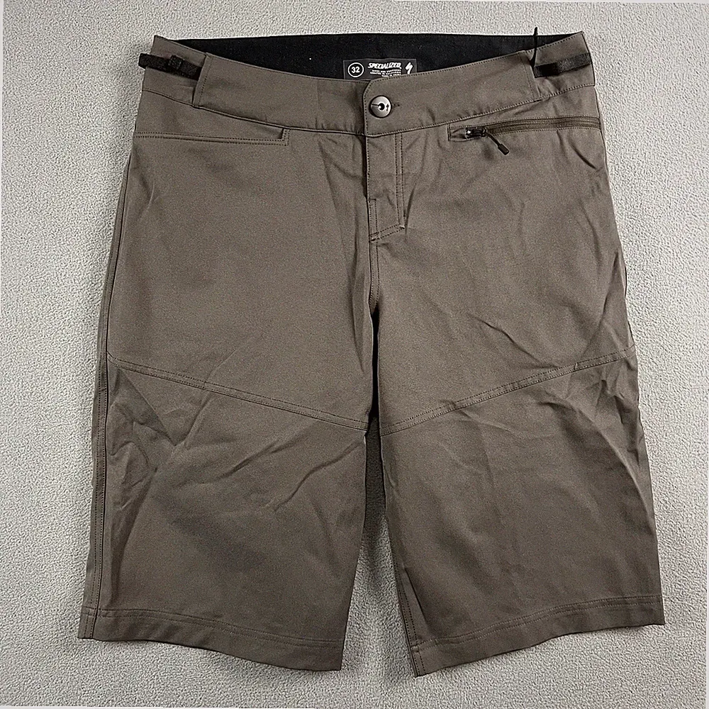 Specialized Cycling Shorts Mens 32 Brown Athletic Cargo Bike Outdoor Casual