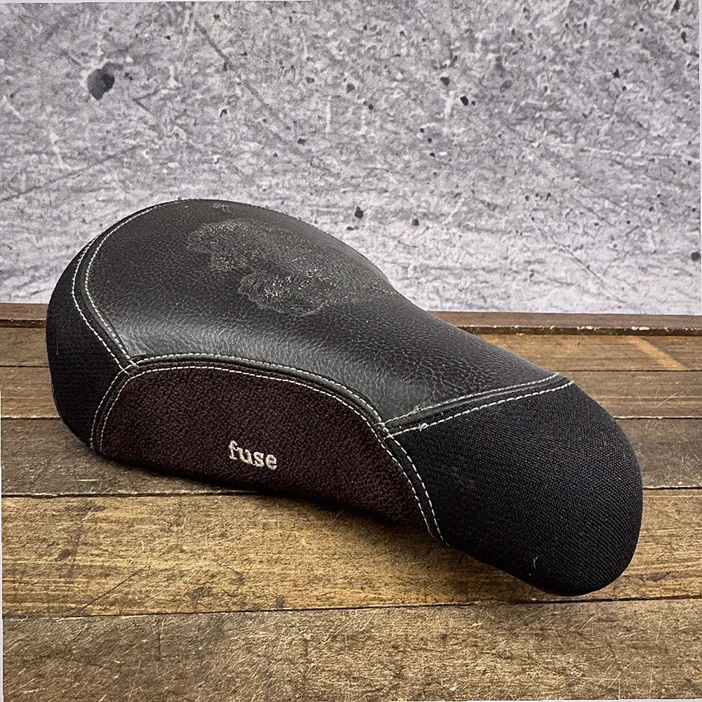 Specialized Fuse BMX Bicycle Saddle Sofa Seat Black Loaf Mid School Wide Bike