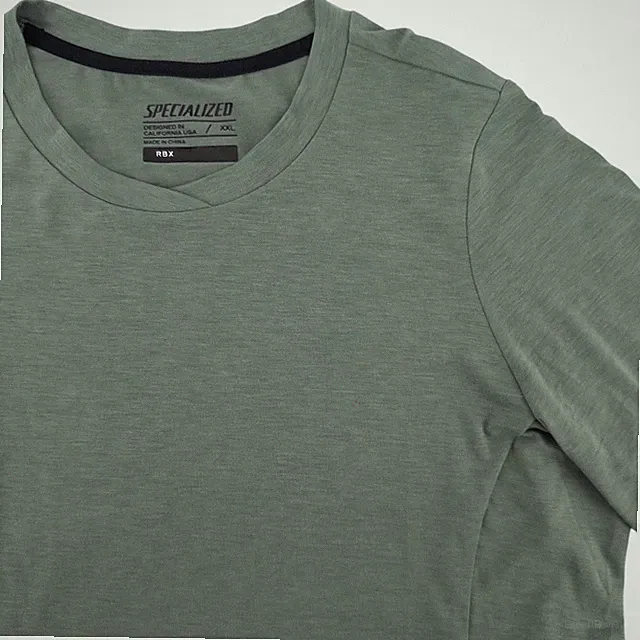 Specialized RBX Adventure Jersey Womens XXL Merino Wool Blend Short Sleeve Green
