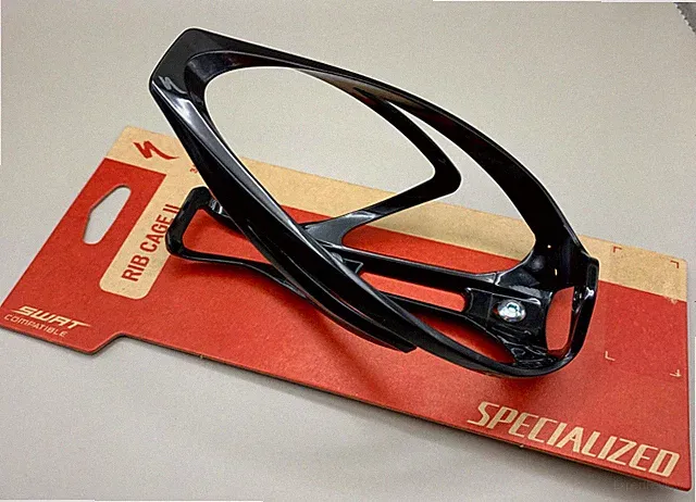 Specialized Rib Cage II 34G Bottle Cage Glossy Black NIP