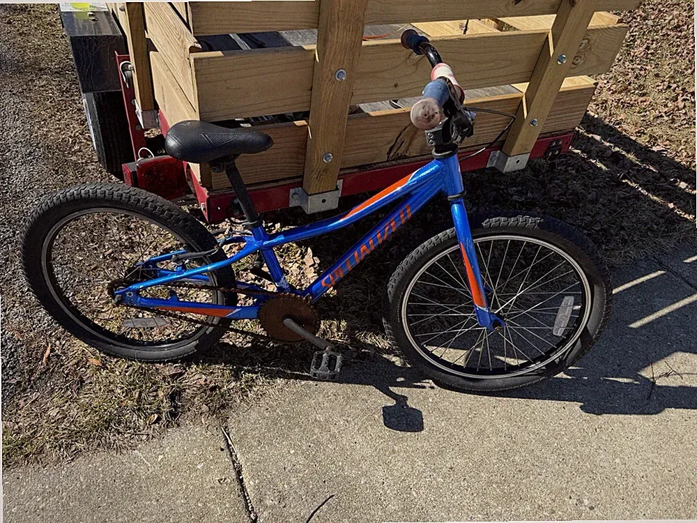 Specialized Riprock 20" Kids Mountain Bike Blue/Orange Aluminum Frame