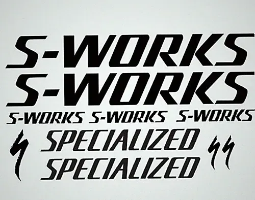Specialized S-Works Bike Frame Decal Set Epic Tarmac Enduro Road Bike MTB Vinyl