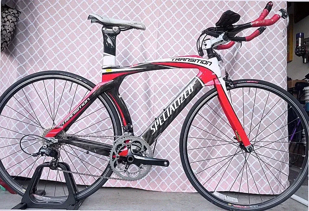 SPECIALIZED TRANSITION COMP Triathlon/TT Carbon Bike Small Size Sram Rival