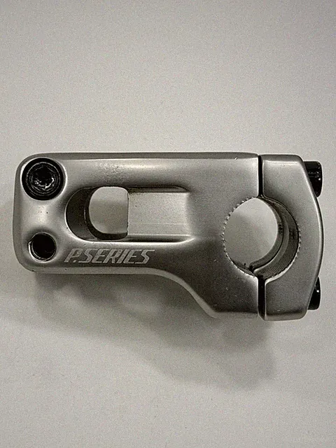 Specialzed P Series BMX Bike Stem Silver Front Load DJ New School Dual Clamp