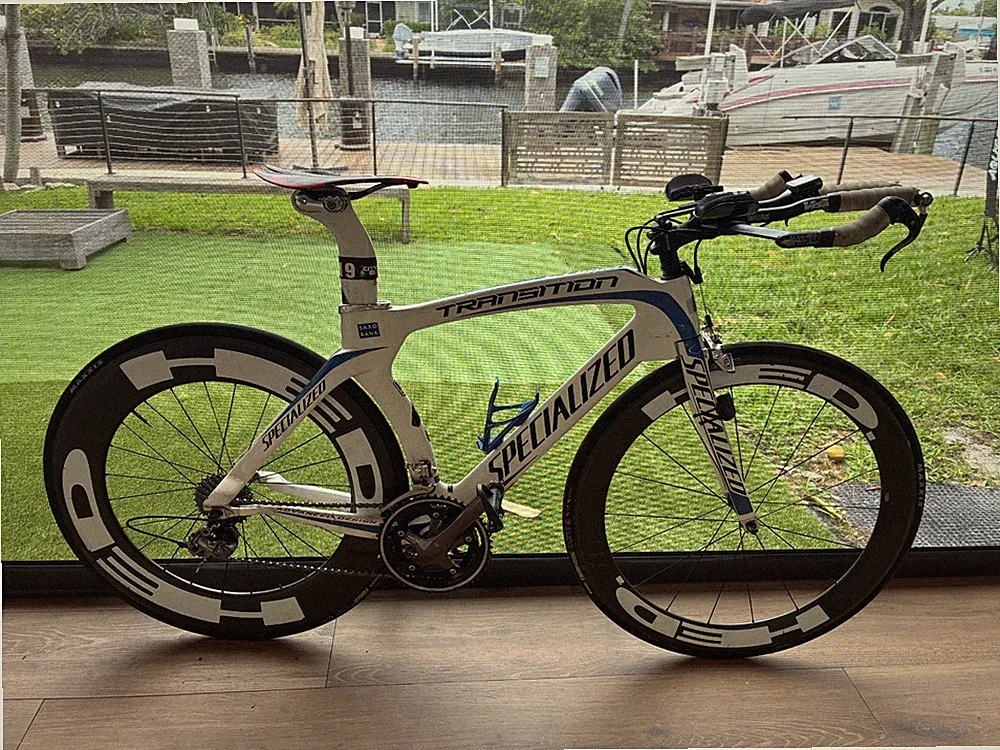 Used Specialized S-Works Transition, Carbon Triathlon Bike-2009, Medium