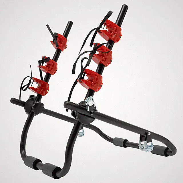 Vehicle bicycle frame Trunk bicycle rack Folding design 44.1 lb