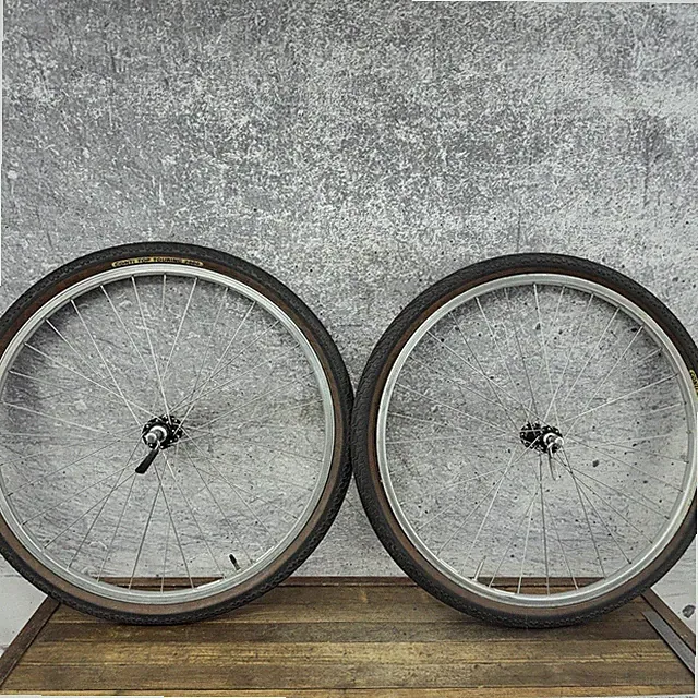 Vintage Shimano Deore LX 26in Wheelset 32H 7 Speed 135mm 90s MTB Japan 7s Cafe