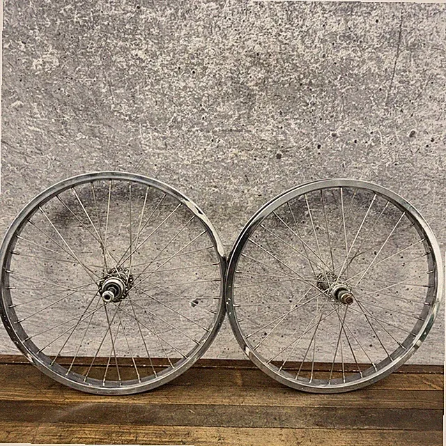 Vintage Specialized 20in BMX Wheelset Chrome Rims Sealed Bearing 36H Nutted