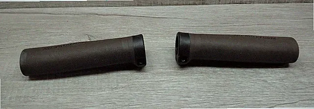 Vintage Specialized Body Geometry Contour Narrow Lock-On Bike Grips Black
