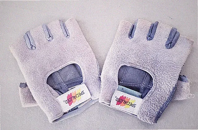 Vintage Specialized Cycling Gloves XL Gray