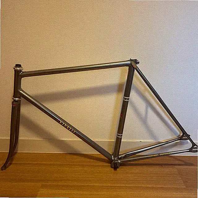 Vivalo Special Track Bike Frame Set Size 54 Fixed Gear Steel Frame Fork USED JP
