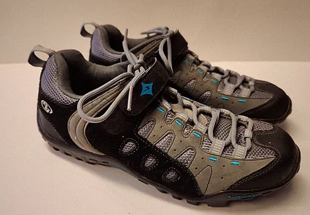 Womens Specialized Tahoe MTB Cycling Shoes US 8.5 Commuting Touring Spin Gray